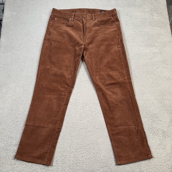 Bonobos Other - Bonobos Pants Mens 36x30 Brown 5 Pocket Corduroy Slim Office Stretch Performance